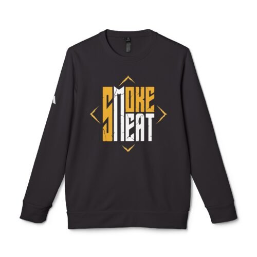 Smoke Meat Crewneck Sweatshirt | Comfortable Fleece Pullover for BBQ Lovers, Gift for Grill Masters